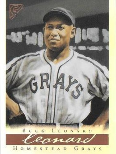 #31 Buck Leonard - Homestead Grays - 2003 Topps Gallery Hall of Fame - Artist's Proofs Baseball