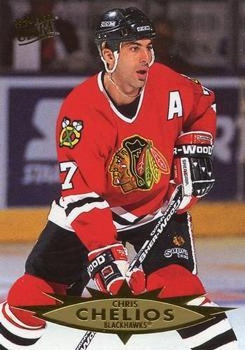 #31 Chris Chelios - Chicago Blackhawks - 1995-96 Ultra Hockey