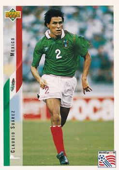 #31 Claudio Suarez - Mexico - 1994 Upper Deck World Cup Contenders English/Spanish Soccer