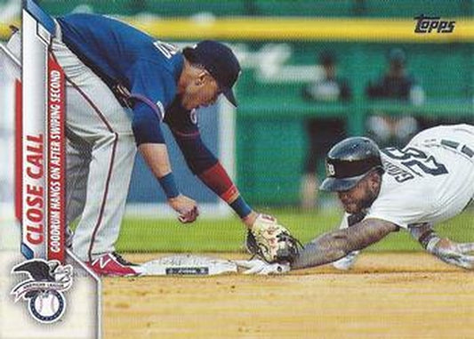 #31 Close Call Niko Goodrum / Jorge Polanco - Detroit Tigers / Minnesota Twins - 2020 Topps Baseball