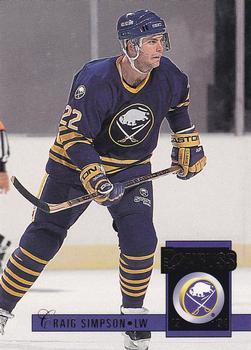 #31 Craig Simpson - Buffalo Sabres - 1993-94 Donruss Hockey