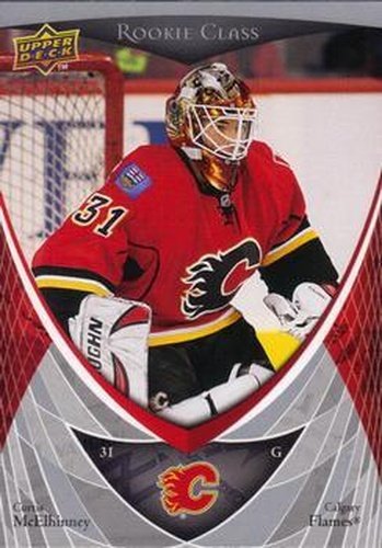#31 Curtis McElhinney - Calgary Flames - 2007-08 Upper Deck Rookie Class Box Set Hockey