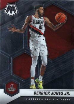 #31 Derrick Jones Jr. - Portland Trail Blazers - 2020-21 Panini Mosaic Basketball