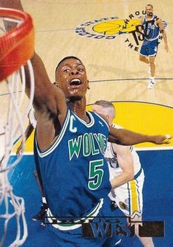 #31 Doug West - Minnesota Timberwolves - 1994-95 Stadium Club Basketball