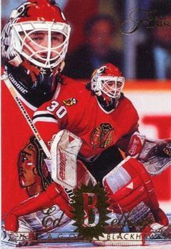 #31 Ed Belfour - Chicago Blackhawks - 1994-95 Flair Hockey