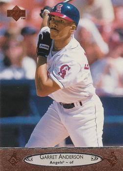 #31 Garret Anderson - California Angels - 1996 Upper Deck Baseball