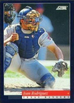#31 Ivan Rodriguez - Texas Rangers -1994 Score Baseball
