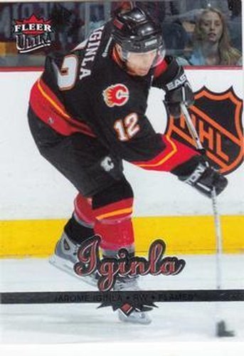 #31 Jarome Iginla - Calgary Flames - 2005-06 Ultra Hockey