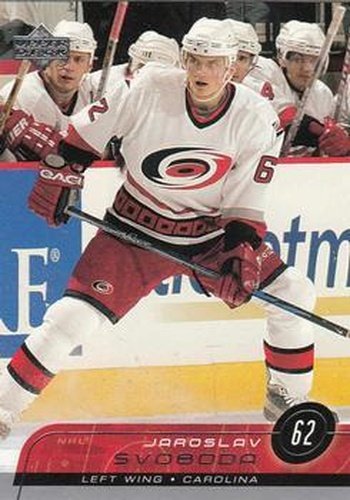 #31 Jaroslav Svoboda - Carolina Hurricanes - 2002-03 Upper Deck Hockey