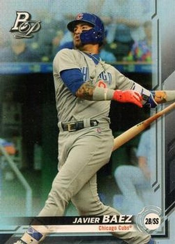 #31 Javier Baez - Chicago Cubs - 2019 Bowman Platinum Baseball