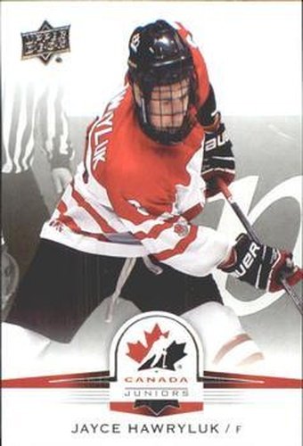 #31 Jayce Hawryluk - Canada - 2014-15 Upper Deck Team Canada Juniors Hockey