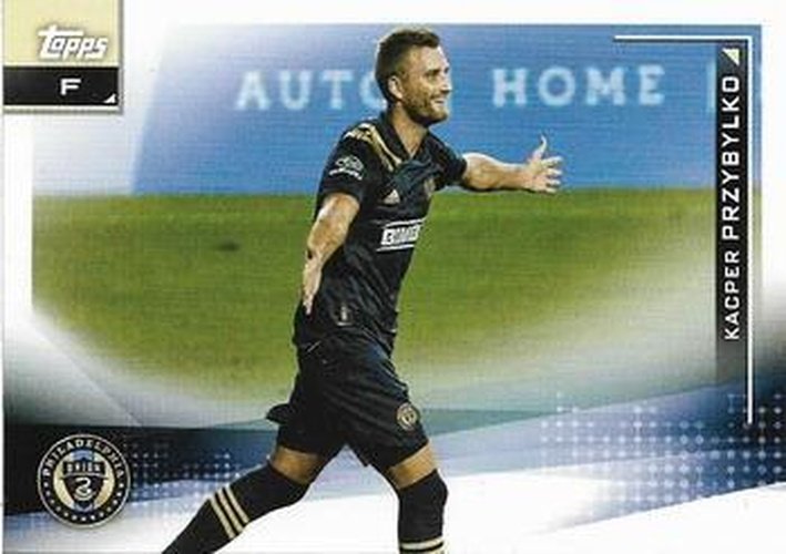 #31 Kacper Przybylko - Philadelphia Union - 2021 Topps MLS Soccer