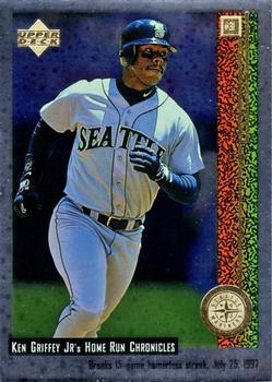 #31 Ken Griffey Jr. - Seattle Mariners - 1998 Upper Deck - Ken Griffey Jr.'s Home Run Chronicles Baseball