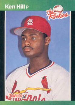 #31 Ken Hill - St. Louis Cardinals - 1989 Donruss The Rookies Baseball