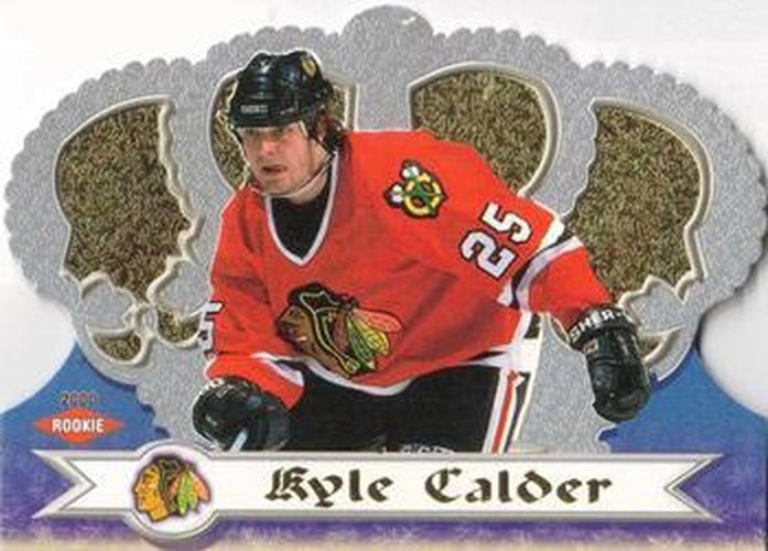 #31 Kyle Calder - Chicago Blackhawks - 1999-00 Pacific Crown Royale Hockey