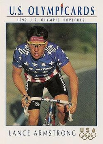 #31 Lance Armstrong - USA - 1992 Impel U.S. Olympic Hopefuls