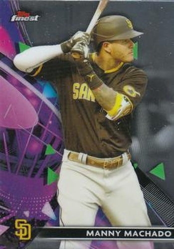 #31 Manny Machado - San Diego Padres - 2021 Finest Baseball