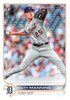 #31 Matt Manning - Detroit Tigers - 2022 Topps Baseball