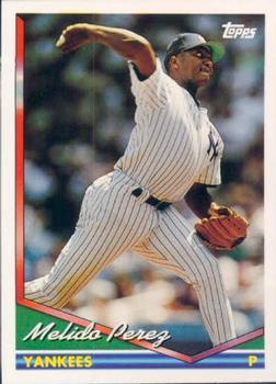 #31 Melido Perez - New York Yankees - 1994 Topps Baseball