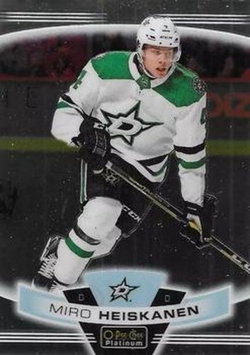 #31 Miro Heiskanen - Dallas Stars - 2019-20 O-Pee-Chee Platinum Hockey