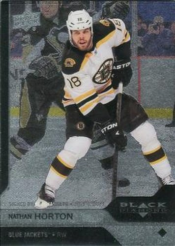 #31 Nathan Horton - Columbus Blue Jackets - 2013-14 Upper Deck Black Diamond Hockey