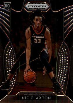 #31 Nicolas Claxton - Georgia Bulldogs - 2019 Panini Prizm Draft Picks Basketball
