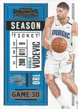 #31 Nikola Vucevic - Orlando Magic - 2020-21 Panini Contenders Basketball