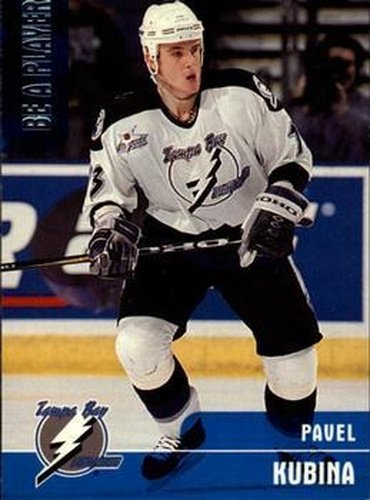 #31 Pavel Kubina - Tampa Bay Lightning - 1999-00 Be a Player Memorabilia Hockey