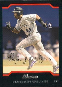 #31 Preston Wilson - Colorado Rockies - 2004 Bowman Baseball