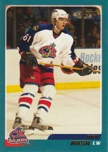 #31 Rick Nash - Columbus Blue Jackets - 2003-04 Topps Hockey