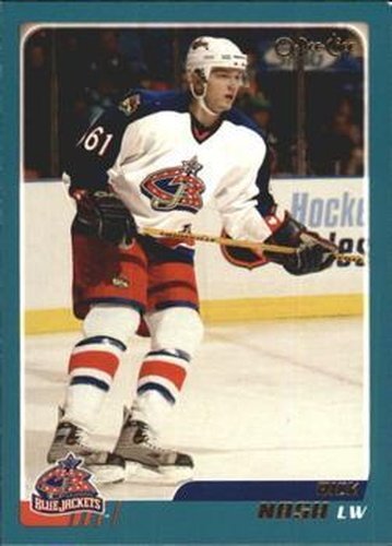 #31 Rick Nash - Columbus Blue Jackets - 2003-04 O-Pee-Chee Hockey