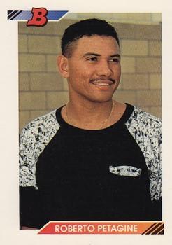 #31 Roberto Petagine - Houston Astros - 1992 Bowman Baseball