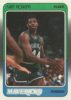#31 Sam Perkins - Dallas Mavericks - 1988-89 Fleer Basketball