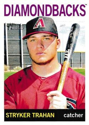 #31 Stryker Trahan - AZL Diamondbacks - 2013 Topps Heritage Minor League Baseball