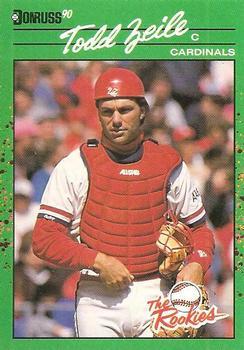 #31 Todd Zeile - St. Louis Cardinals - 1990 Donruss The Rookies Baseball