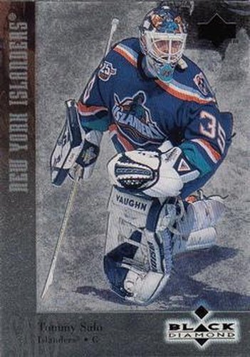 #31 Tommy Salo - New York Islanders - 1996-97 Upper Deck Black Diamond Hockey