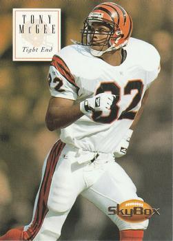 #31 Tony McGee - Cincinnati Bengals - 1994 SkyBox Premium Football