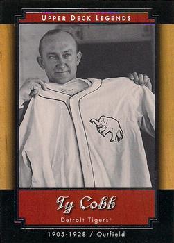 #31 Ty Cobb - Detroit Tigers - 2001 Upper Deck Legends Baseball