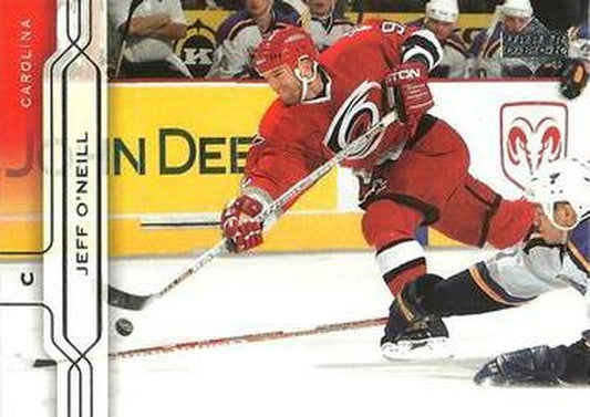 #31 Jeff O'Neill - Carolina Hurricanes - 2004-05 Upper Deck Hockey