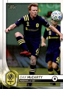 #31 Dax McCarty - Nashville SC - 2020 Topps MLS Soccer