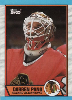 #31 Darren Pang - Chicago Blackhawks - 1989-90 Topps Hockey