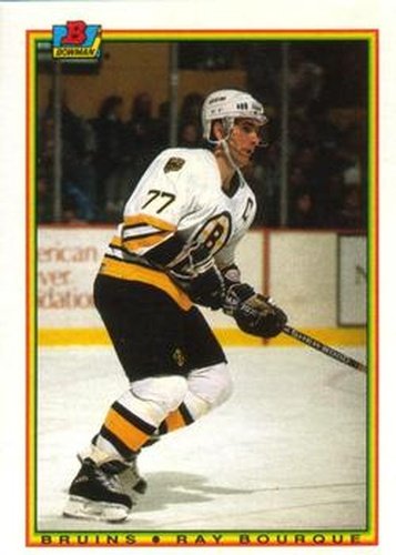 #31 Ray Bourque - Boston Bruins - 1990-91 Bowman Hockey