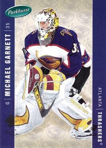 #31 Michael Garnett - Atlanta Thrashers - 2005-06 Parkhurst Hockey