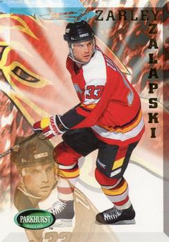 #31 Zarley Zalapski - Calgary Flames - 1995-96 Parkhurst International Hockey