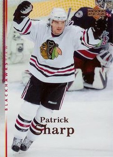 #31 Patrick Sharp - Chicago Blackhawks - 2007-08 Upper Deck Hockey