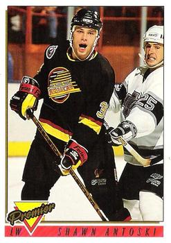 #31 Shawn Antoski - Vancouver Canucks - 1993-94 Topps Premier Hockey