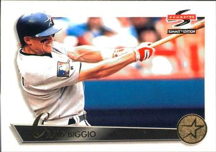 #31 Craig Biggio - Houston Astros - 1995 Summit Baseball