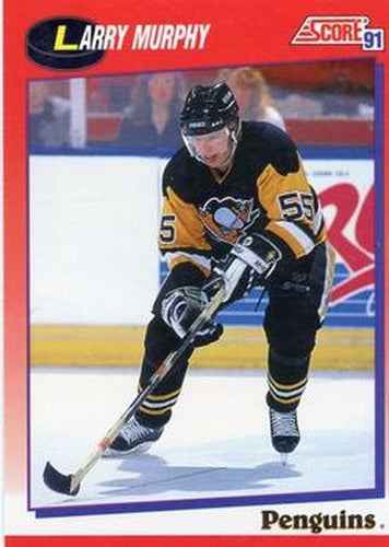 #31 Larry Murphy - Pittsburgh Penguins - 1991-92 Score Canadian Bilingual Hockey