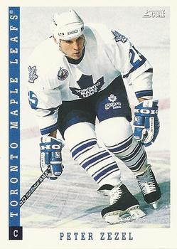 #31 Peter Zezel - Toronto Maple Leafs - 1993-94 Score Canadian Hockey