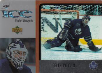 #McD 31 Felix Potvin - Toronto Maple Leafs - 1997-98 Upper Deck Ice McDonald's Hockey